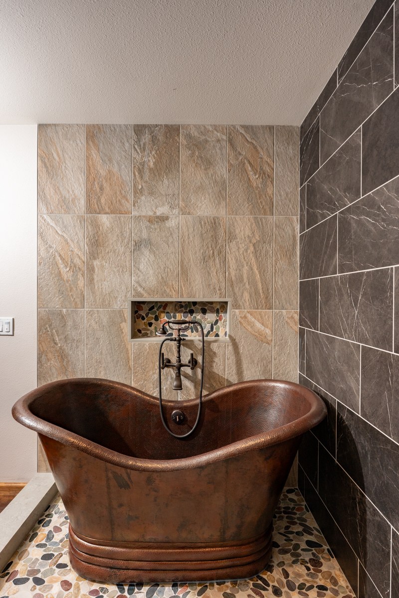 Poplar Fire Rebuild bathroom